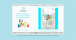 Desktop Screenshot of infor-apsb.be