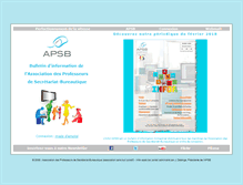 Tablet Screenshot of infor-apsb.be